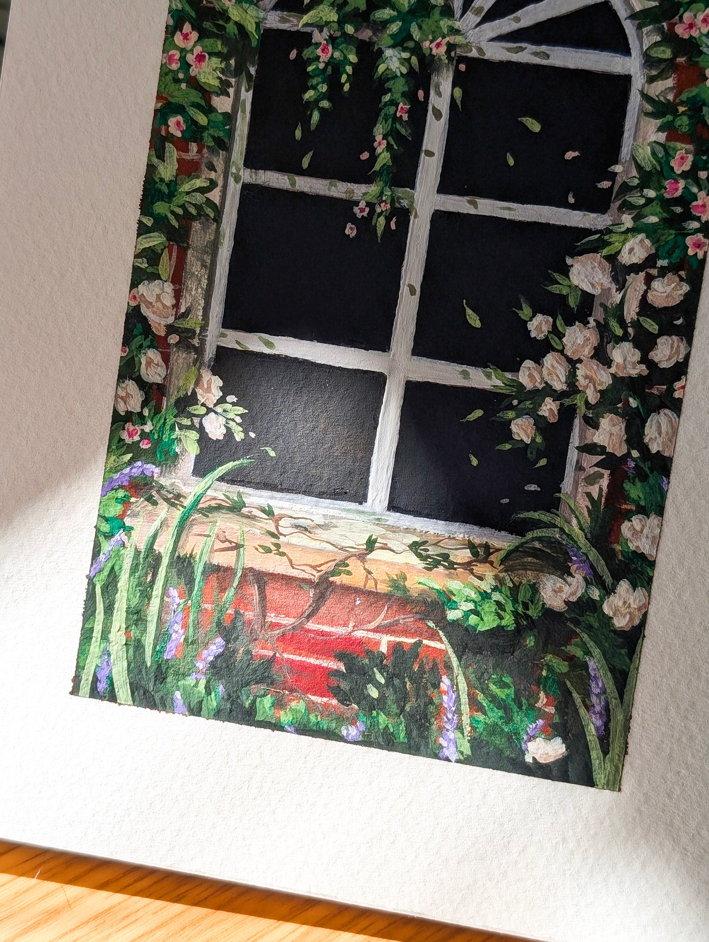 'In Bloom' - Original Painting on 300gsm Cotton Paper