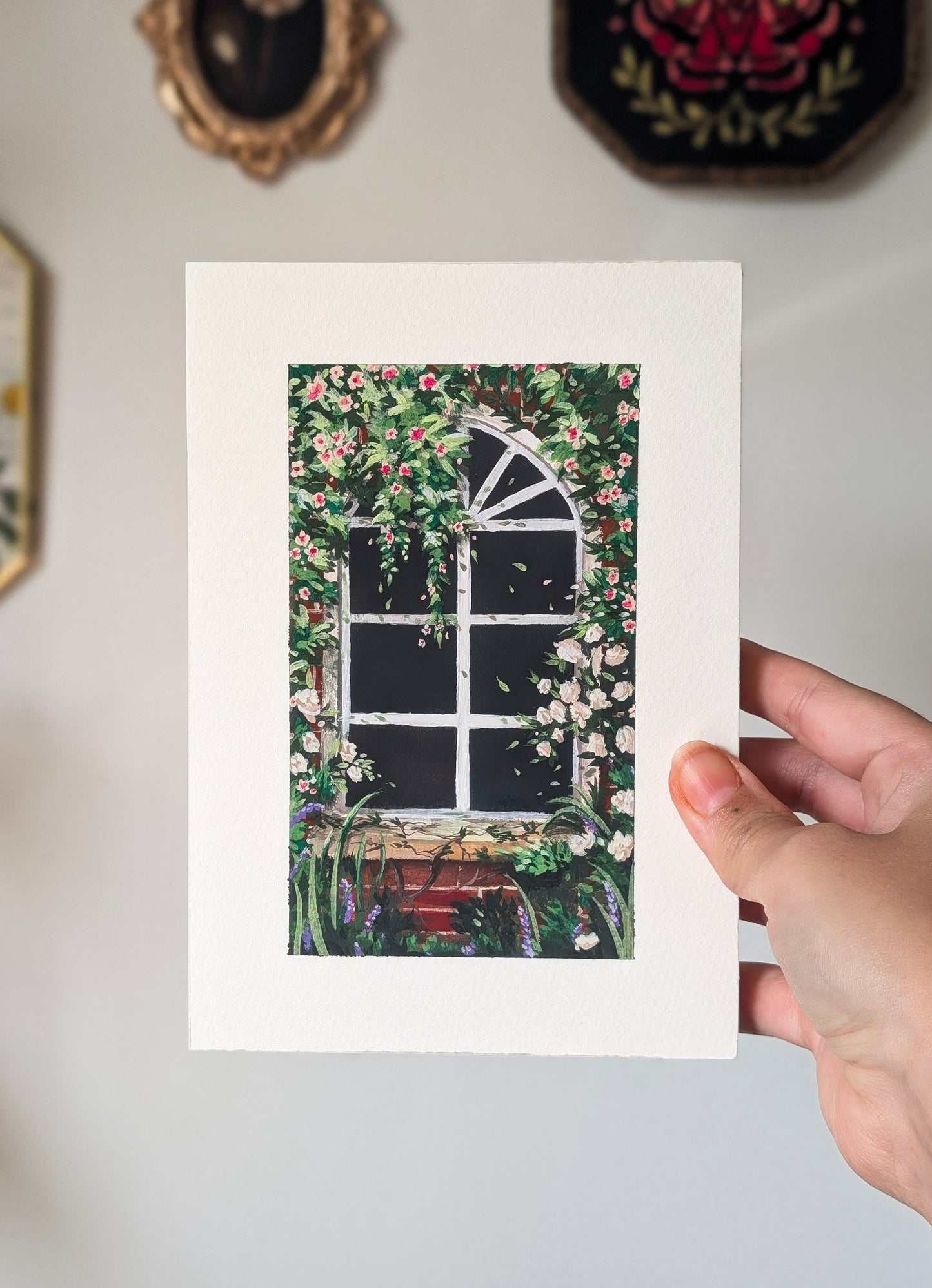 'In Bloom' - Original Painting on 300gsm Cotton Paper