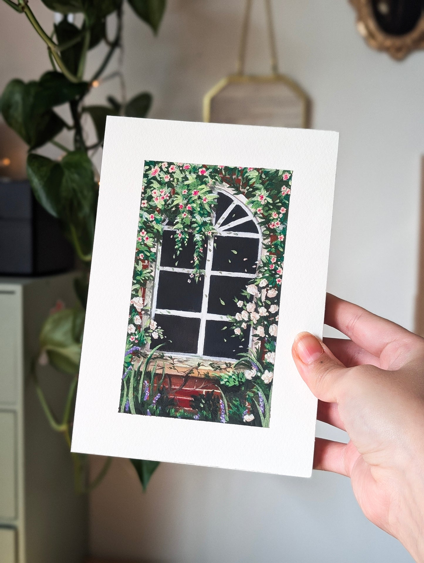 'In Bloom' - Original Painting on 300gsm Cotton Paper