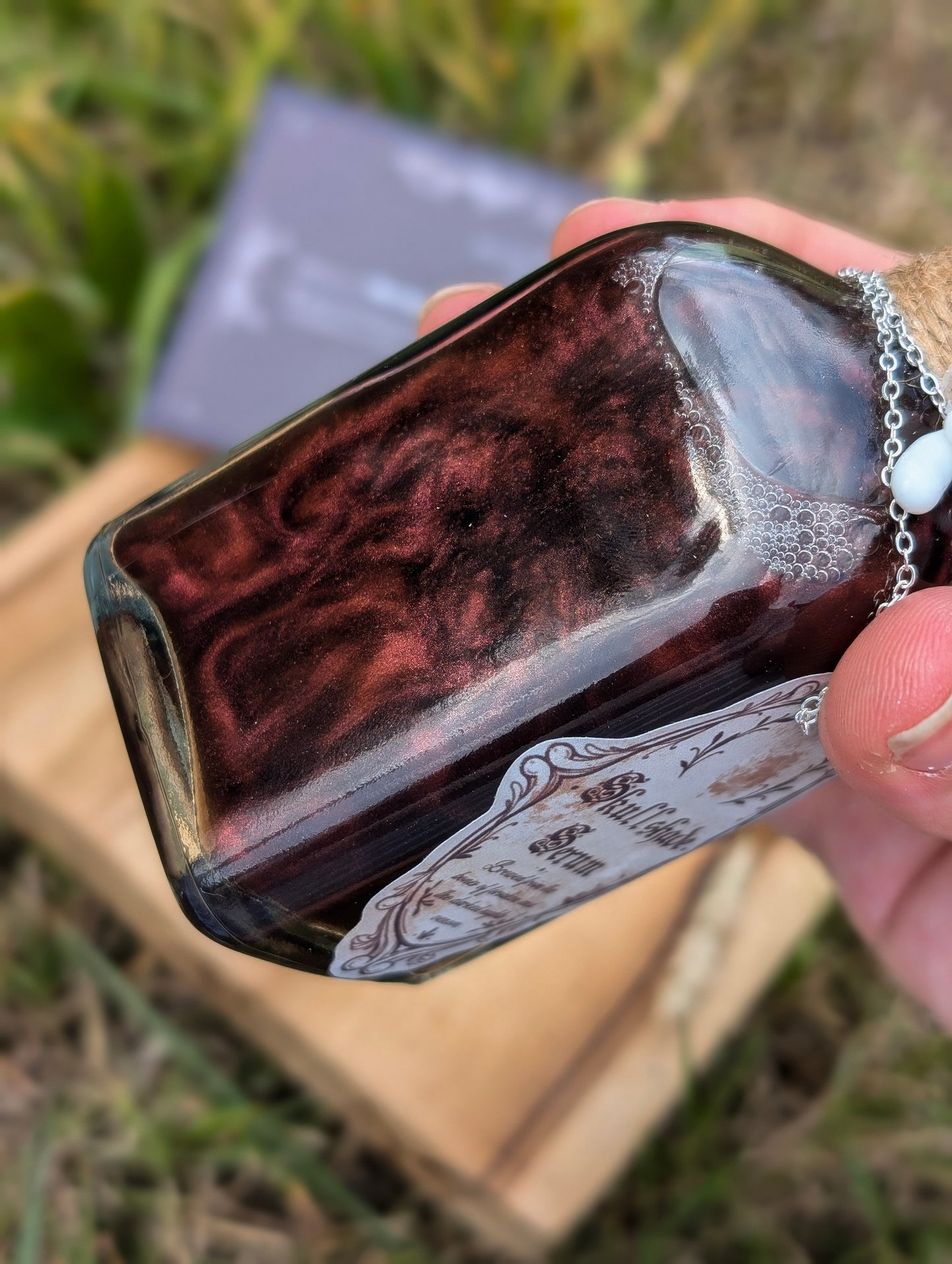 Skull Shade Serum | Decorative Potion Bottle