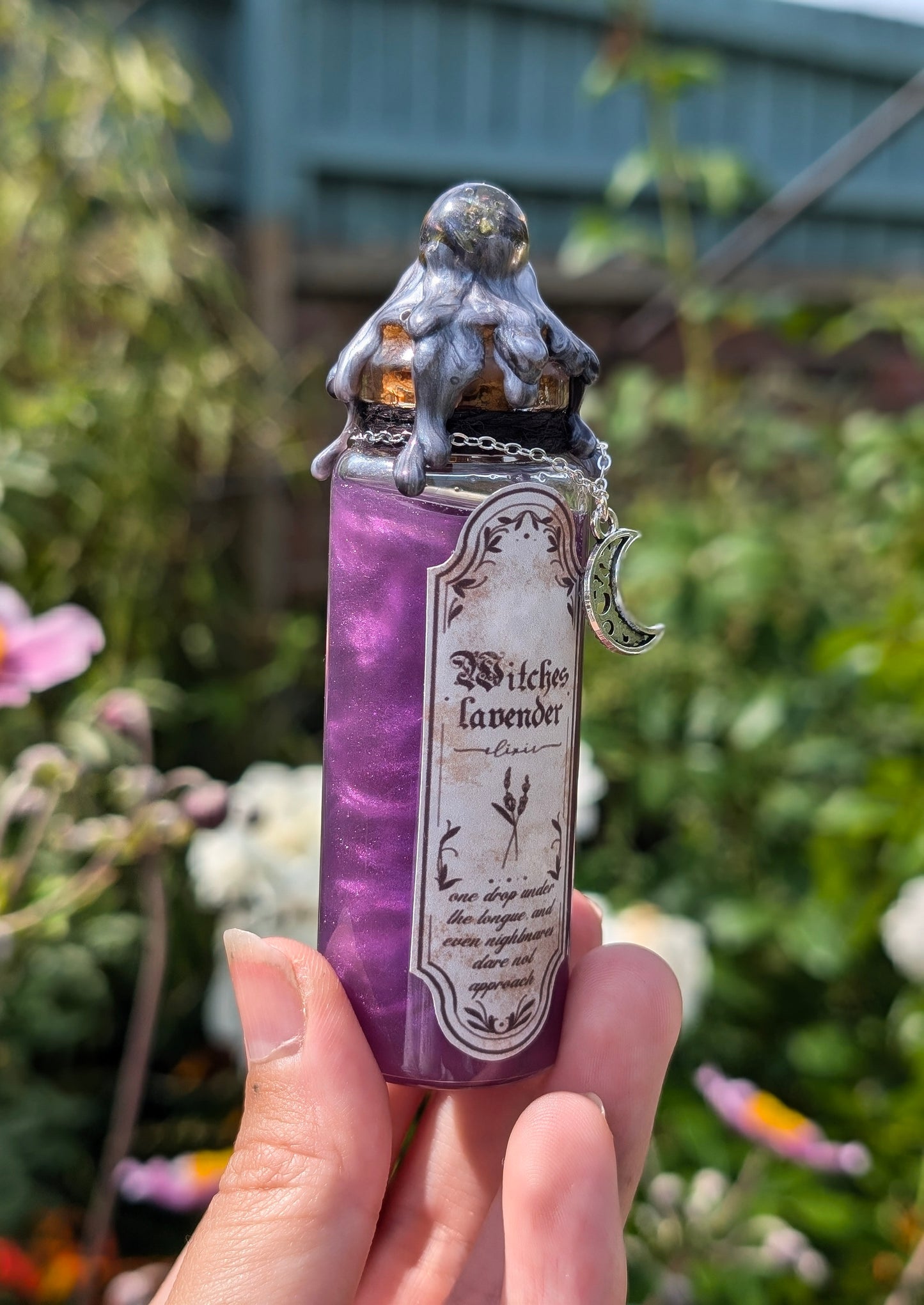 Witches Lavender Elixir | Decorative Potion Bottle