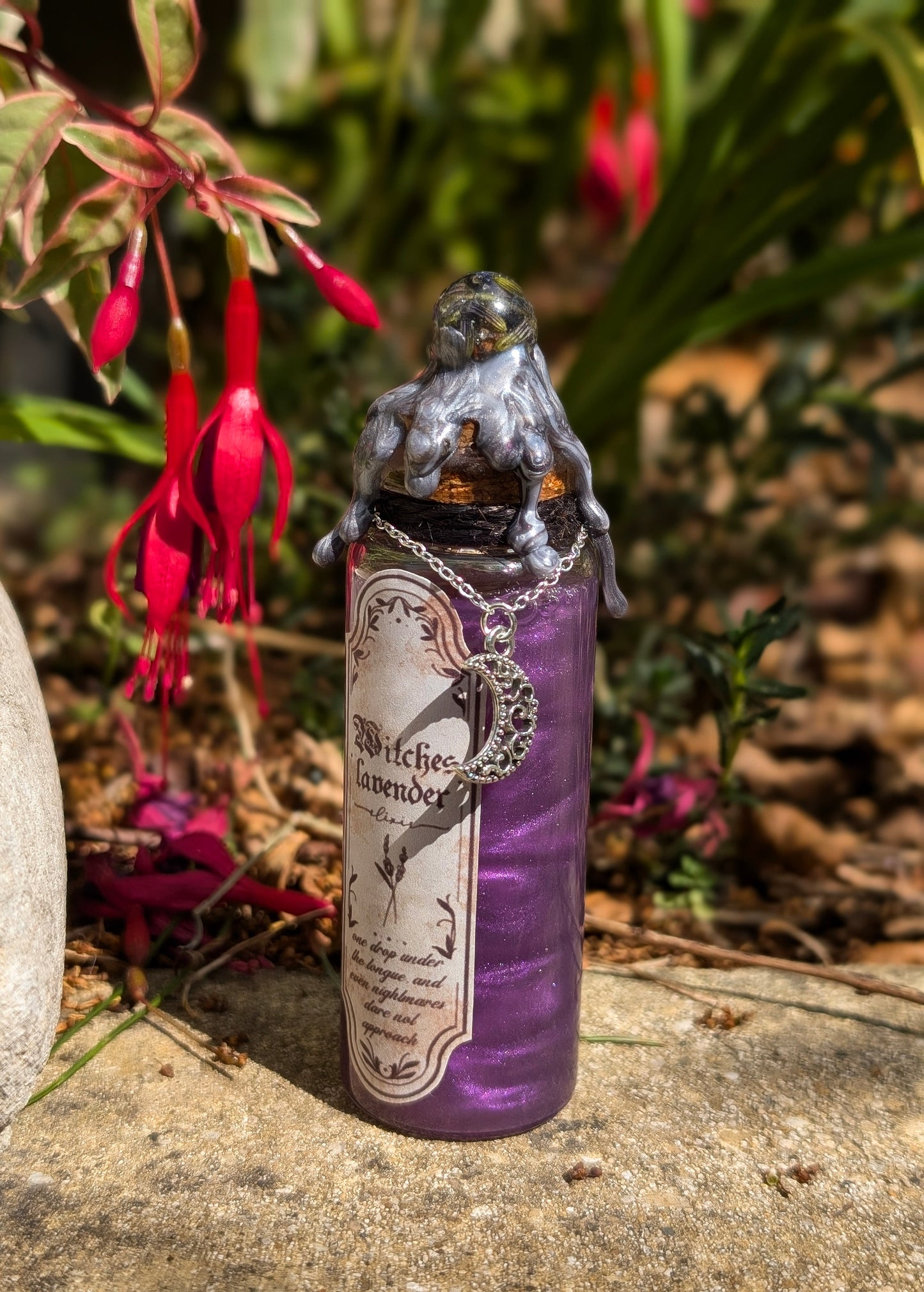 Witches Lavender Elixir | Decorative Potion Bottle