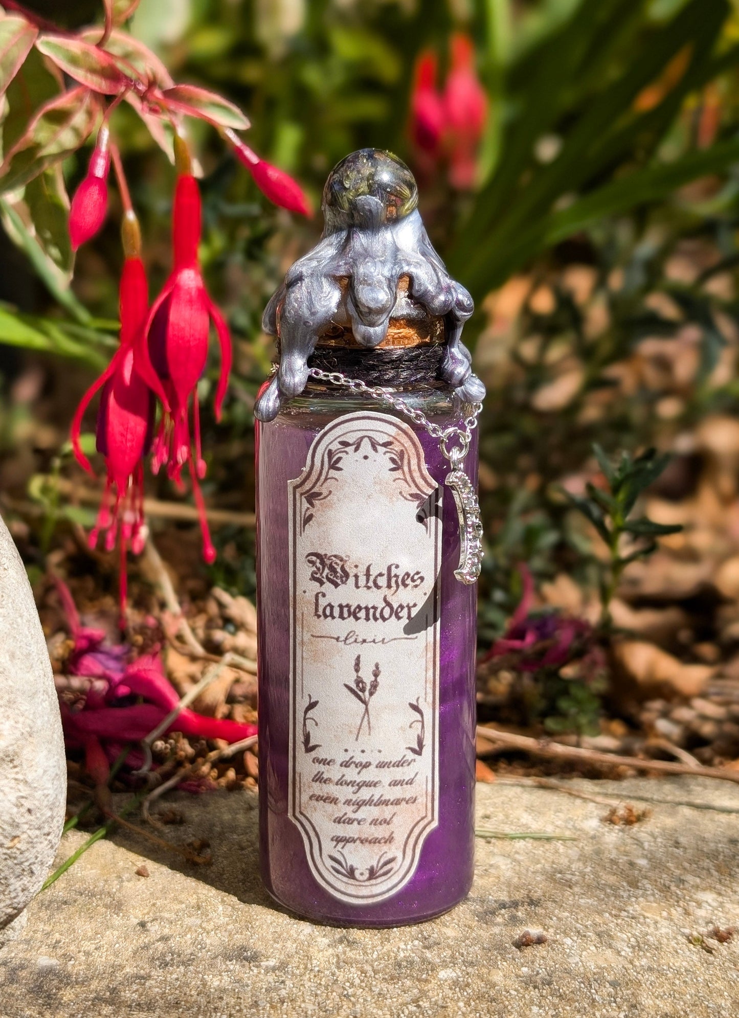 Witches Lavender Elixir | Decorative Potion Bottle