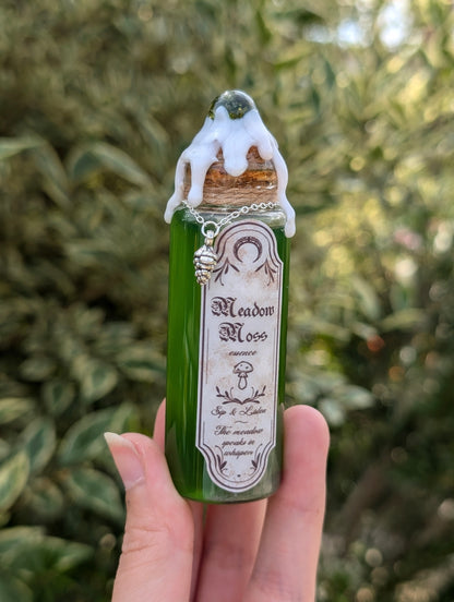 Meadow Moss Essence | Decorative Potion Bottle