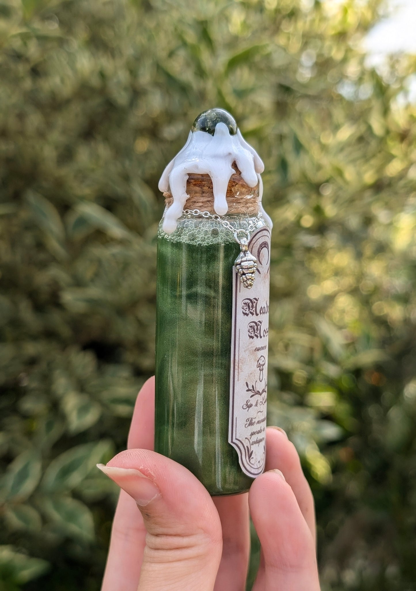 Meadow Moss Essence | Decorative Potion Bottle