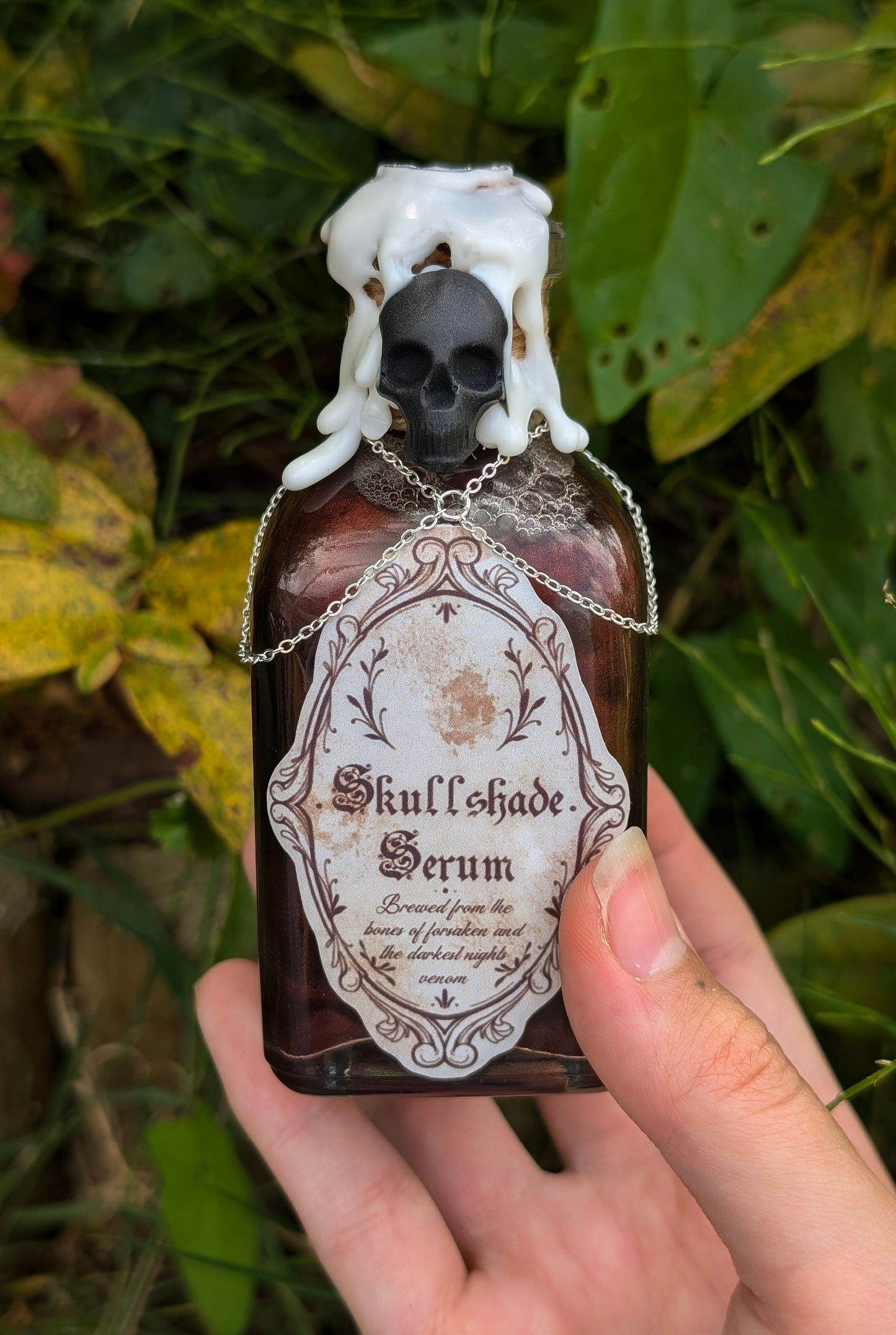 Skull Shade Serum | Decorative Potion Bottle