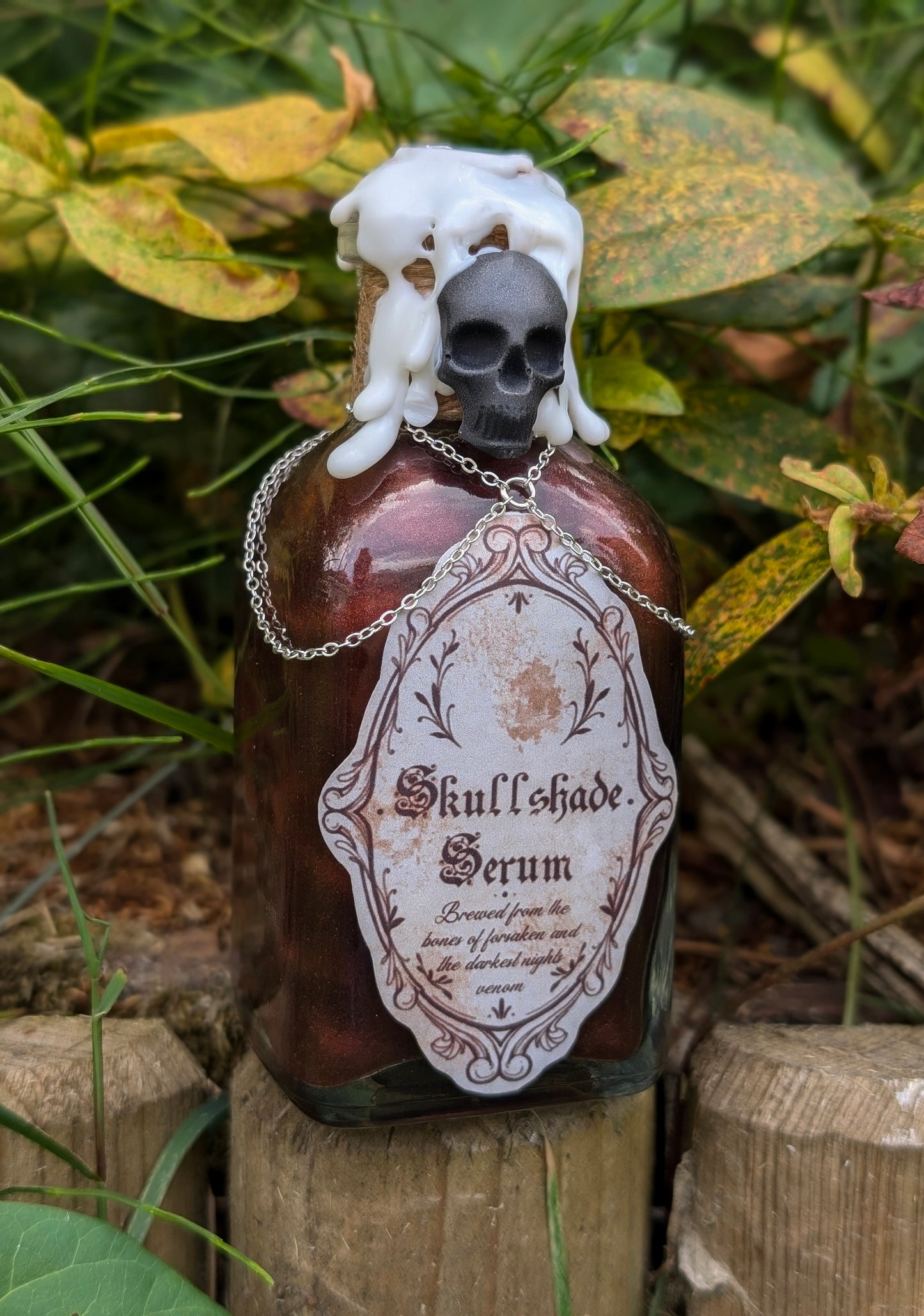Skull Shade Serum | Decorative Potion Bottle
