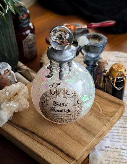 Bottled Moonlight | Decorative Potion Bottle