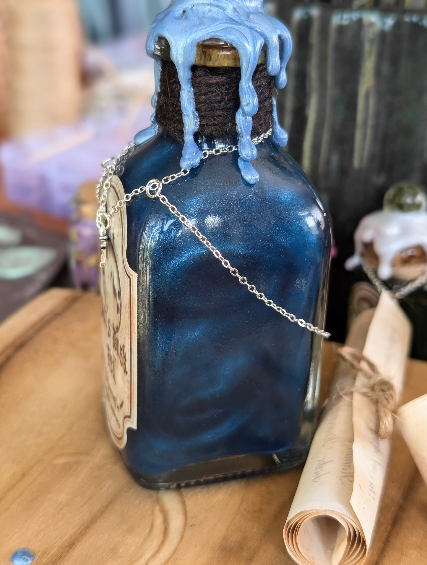 Bat's Dusk Veil | Bookish Decorative Potion Bottle