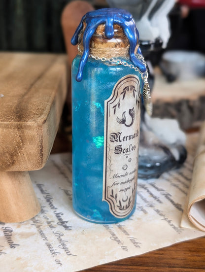 Mermaid Scales | Decorative Potion Bottle
