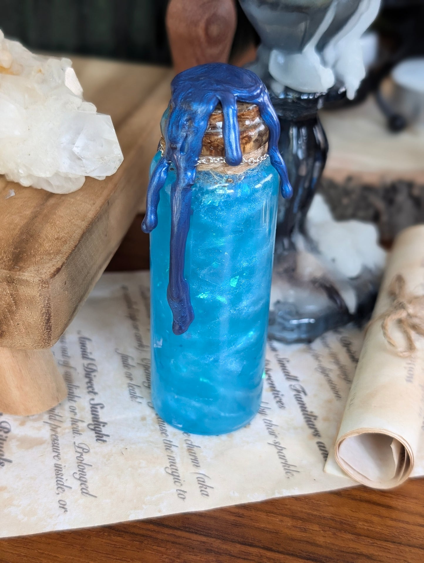 Mermaid Scales | Decorative Potion Bottle