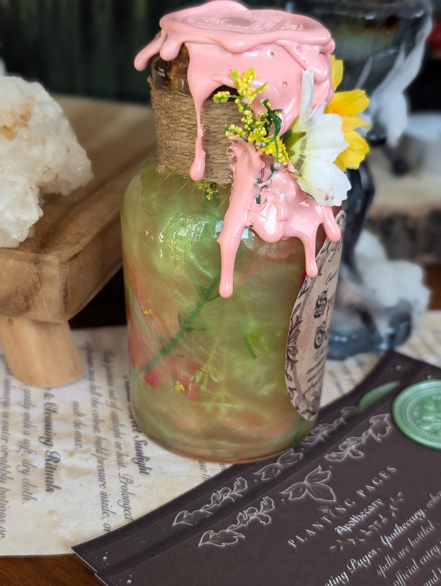 Essence of the Spring Court | Bookish Decorative Potion Bottle
