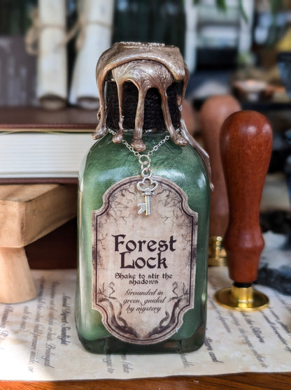 Forest Lock | Colour Changing | Decorative Potion Bottle