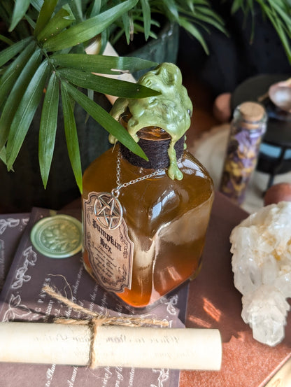 Pumpkin Hex | Halloween Decorative Potion Bottle