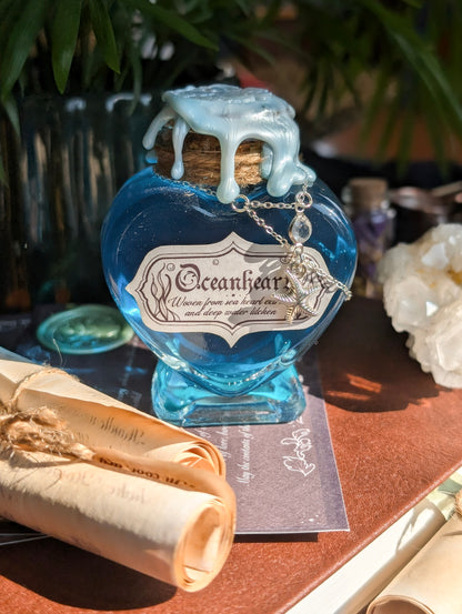 OceanHeart | Decorative Potion Bottle
