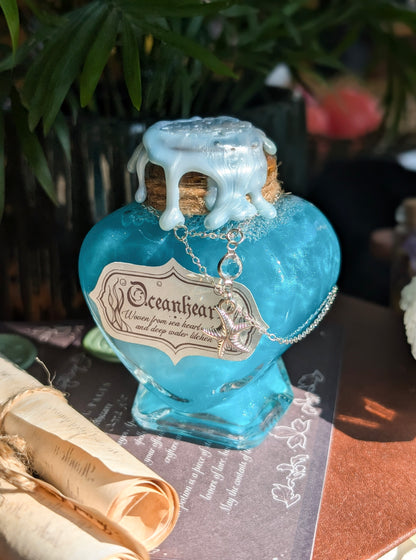 OceanHeart | Decorative Potion Bottle