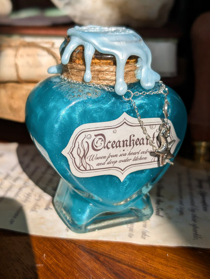 OceanHeart | Decorative Potion Bottle