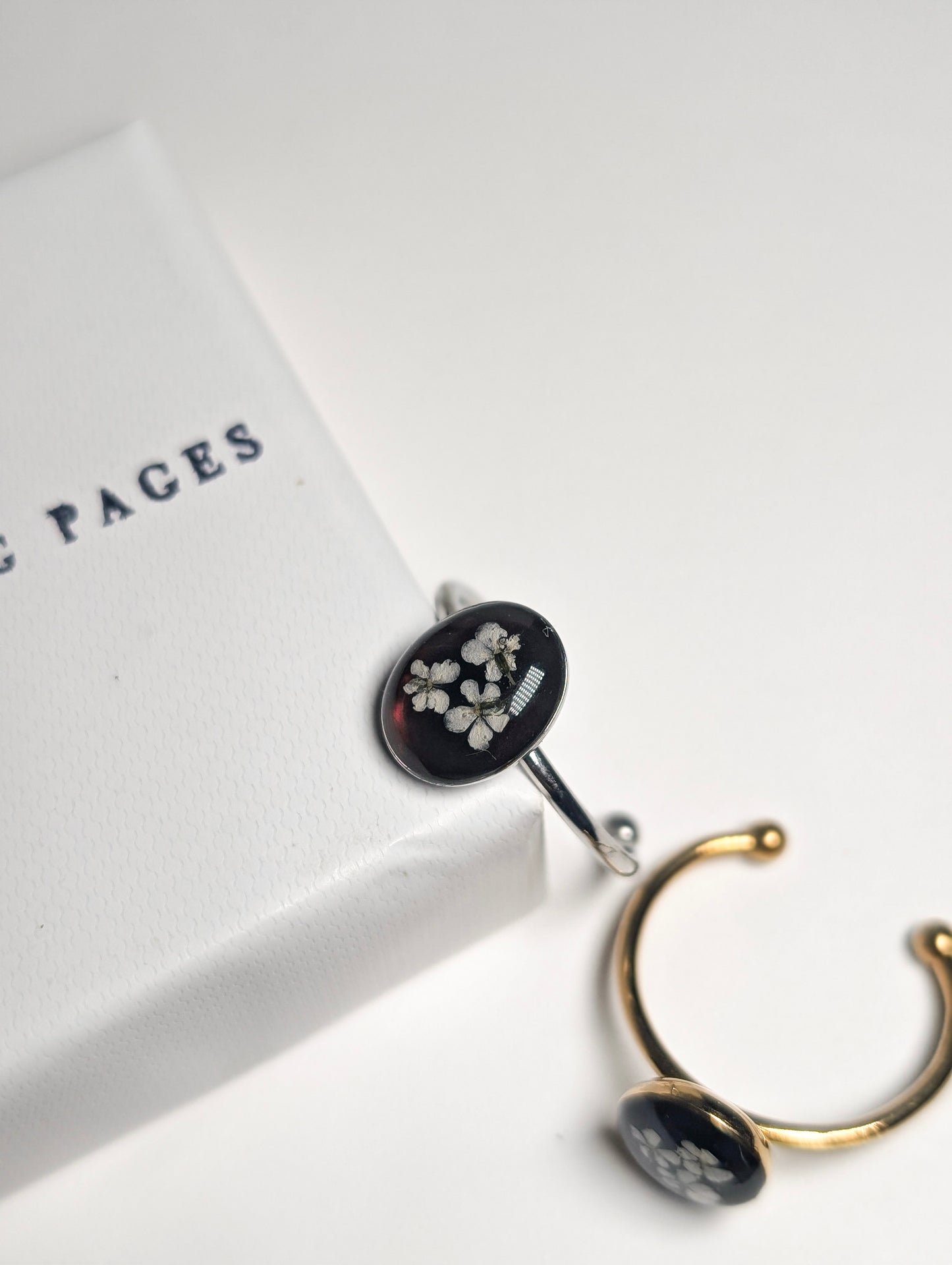 Crimson Bloom | Adjustable Ring