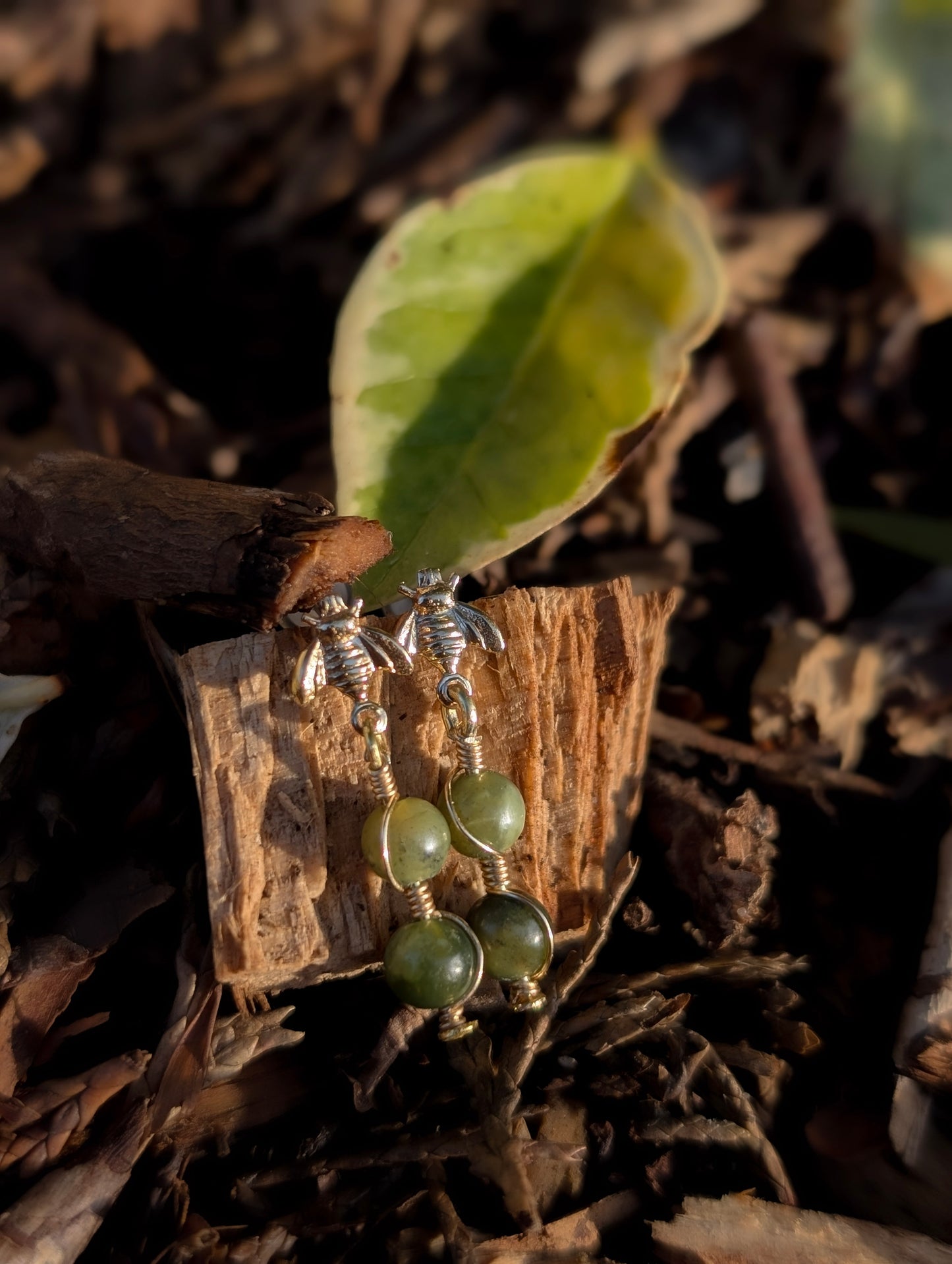 'Honey Bee' Mini Stud Earrings