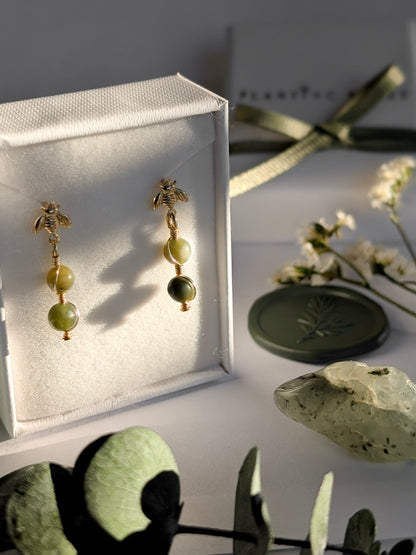 'Honey Bee' Mini Stud Earrings