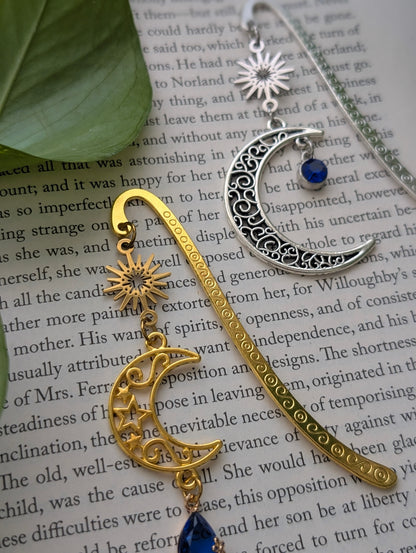 Gold Fantasy Metal Charm Bookmark