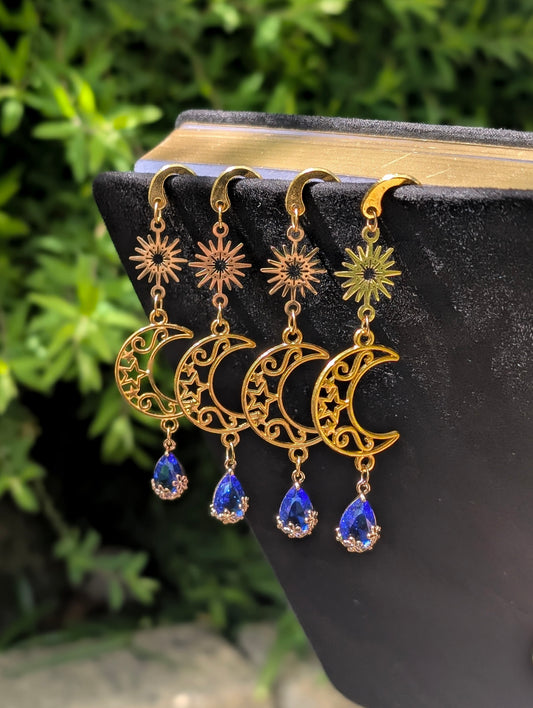 Gold Fantasy Metal Charm Bookmark