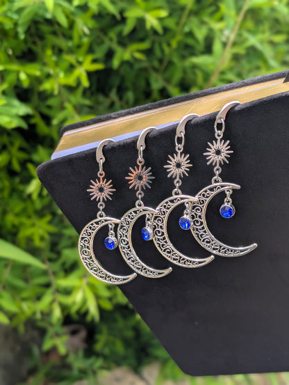 Silver Fantasy Metal Charm Bookmark