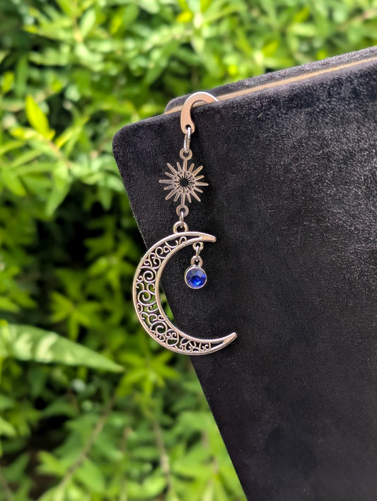 Silver Fantasy Metal Charm Bookmark
