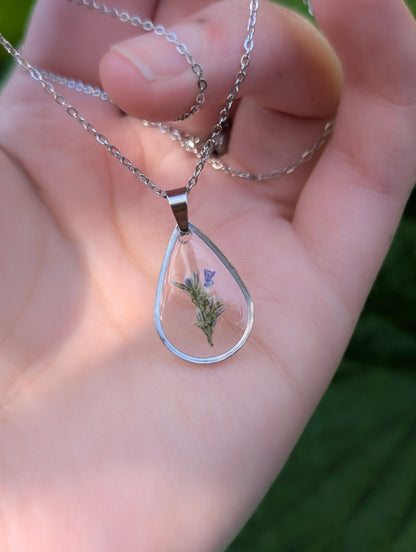 Teardrop Lovers Grass | Original Flora Necklace