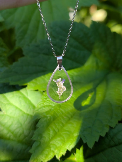 Teardrop Lovers Grass | Original Flora Necklace