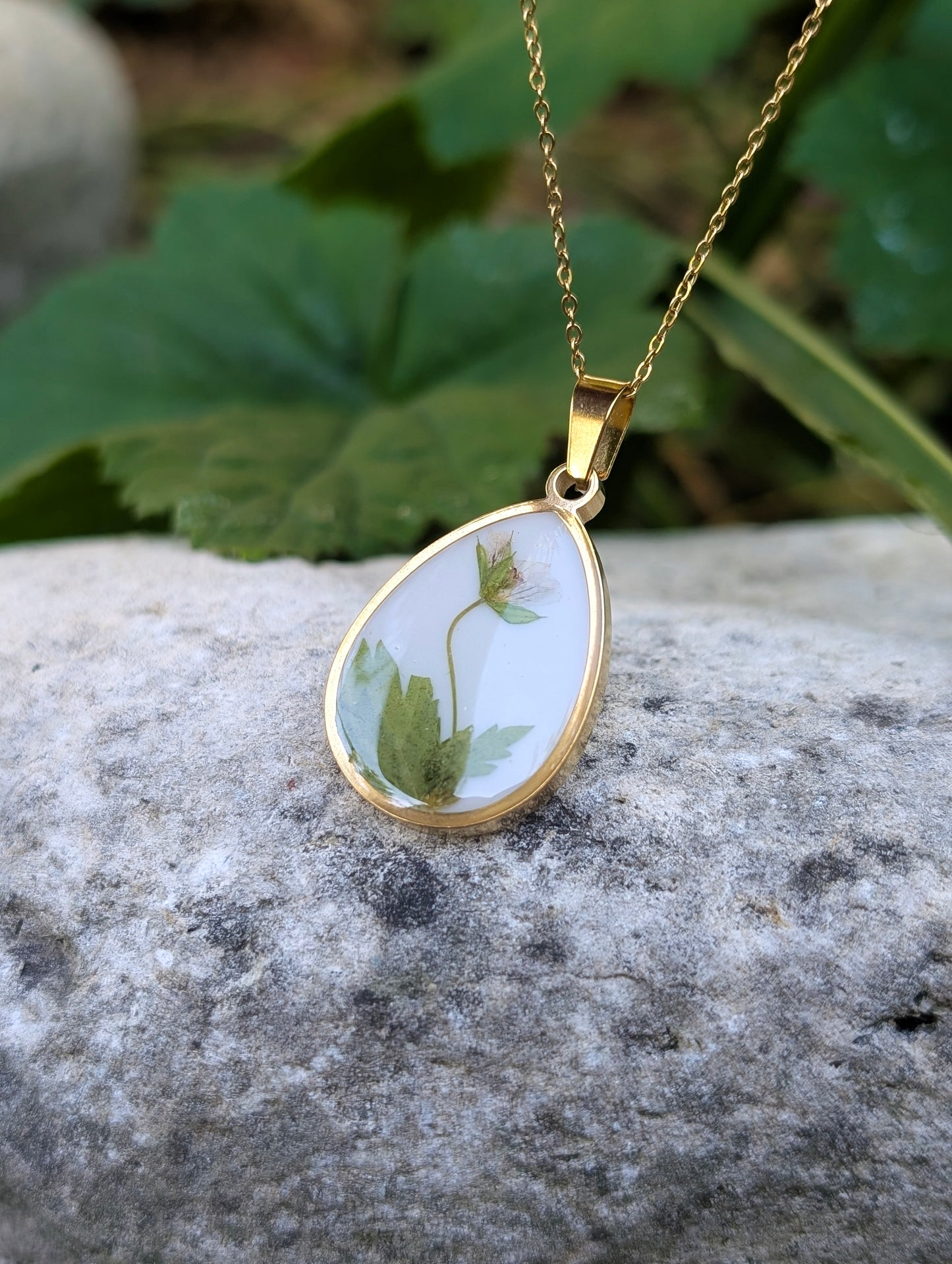 Wildflower Teardrop | Original Flora Necklace