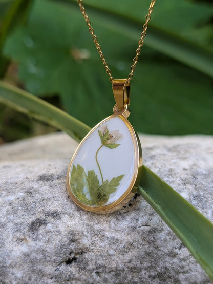 Wildflower Teardrop | Original Flora Necklace