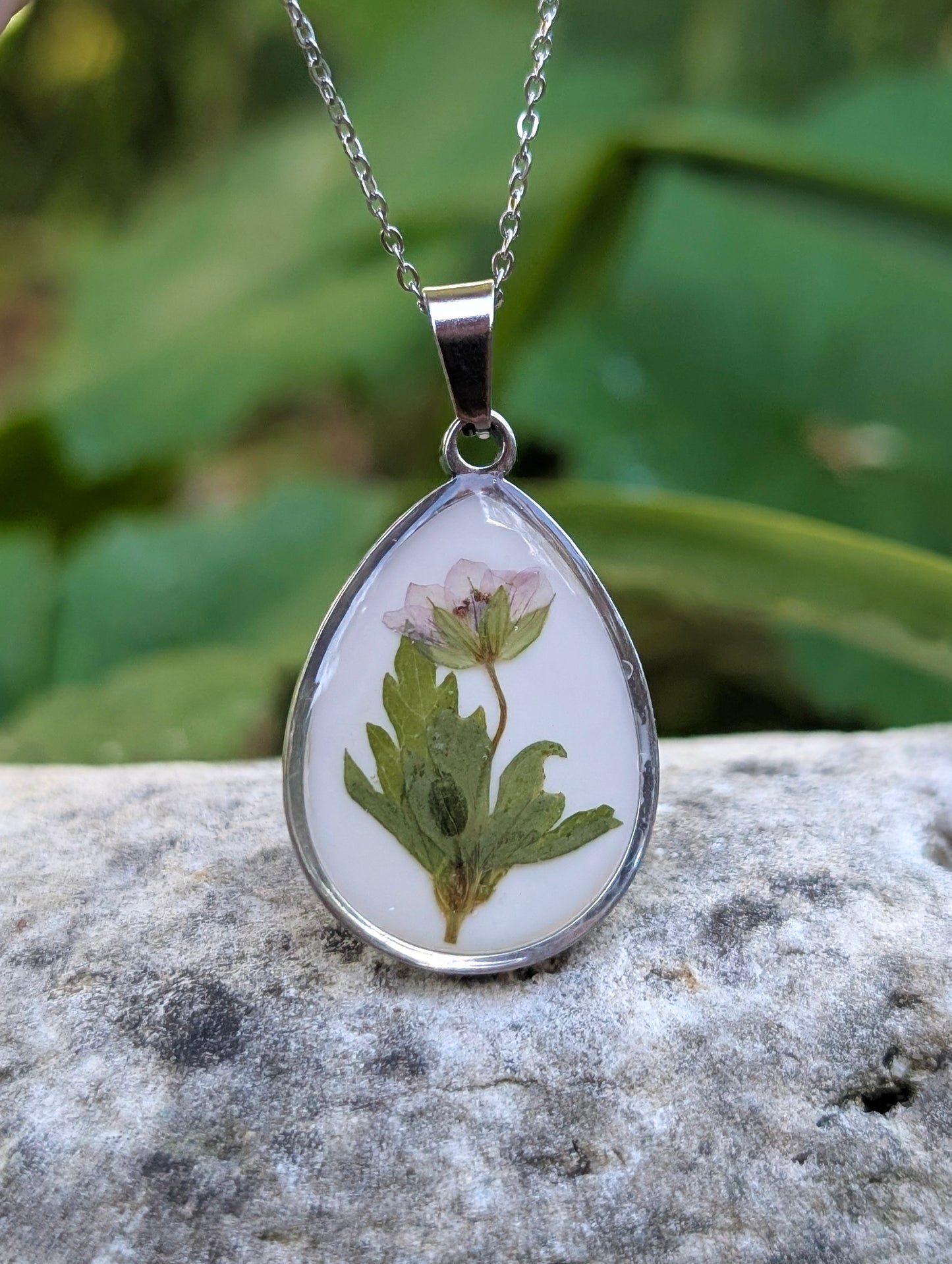 Wildflower Teardrop | Original Flora Necklace