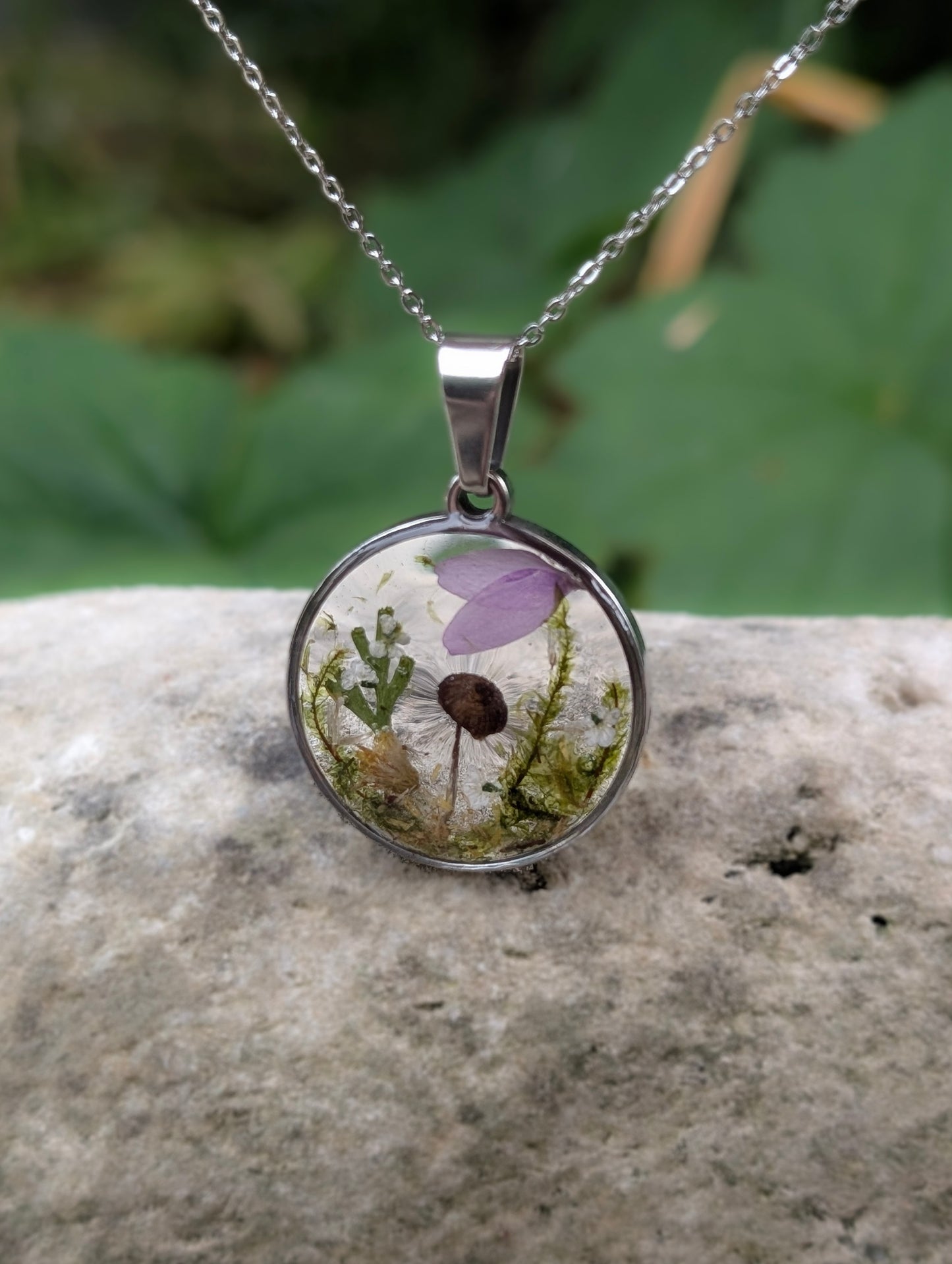 An Enchanted Spring | Original Mushroom Necklace