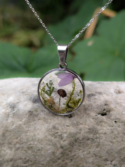 An Enchanted Spring | Original Mushroom Necklace